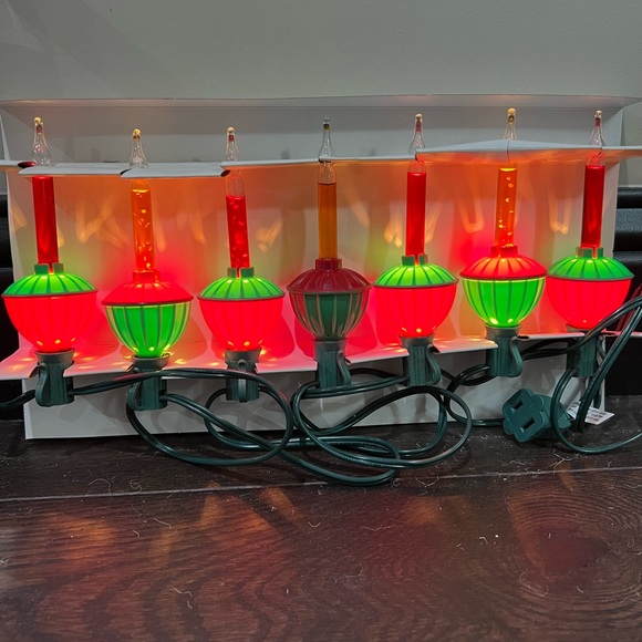 NOMA BUBBLE- LITES Nostalgia Series 1 String Lites & 3 Replacement Bulbs - Picture 15 of 16